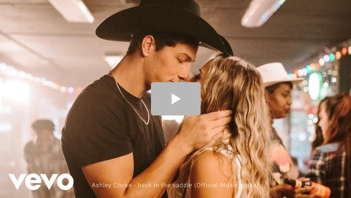 Ashley Cooke - back in the saddle (Official Music Video)